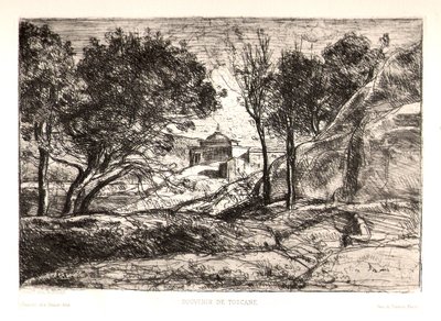 Memory of Tuscany by Jean Baptiste Camille Corot